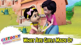 What Are Little Girls Made Of 2 | Nursery Rhymes For Kids And Children | Little Girls Song |