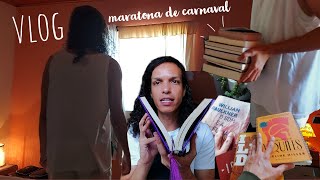 vlogão maratona de carnaval: leituras, novidades no canal, unboxing de aniversário