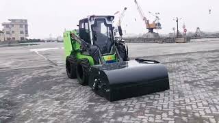 Electric Skid Steer Loader in Port