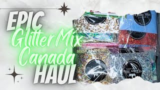 Epic Glitter Mix Canada Haul- Nail Goodies ASMR