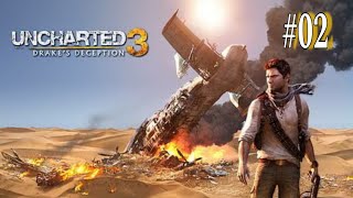 UNCHARTED 3 DRAKE'S DECEPTTION PARTE #02 Grandeza de pequenos começos - gameplay PT-BR [PS4].