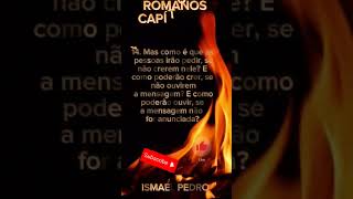 ROMANOS CAPÍTULO:10VERSÍCULO:13-15 #jesusestavoltando #deus #jesus #palavradefé #cristovive