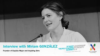 Interview with Miriam González | 5th ASEF Young Leaders Summit on Leadership and Society 5.0