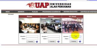 01 acceso a la intranet uap