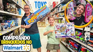 COMPRAS no SUPERMERCADO WALMART dos ESTADOS UNIDOS - Família Pontes 🦋