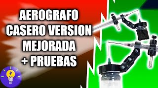 AERÓGRAFO CASERO v2 o AIRBRUSH CASERO v2 en 3D