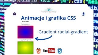 Jak zrobić Gradient radialny? radial-gradient | #74. CSS – gradienty