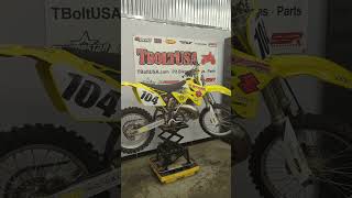 2001 RM250 Rodger De Coster tribute bike !! HUGE shout out to all our local friends too !!