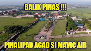 BALIK MUNA SA PINAS...AT UNANG LIPAD NI MAVIC AIR (VLOG #40)