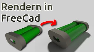 Rendering in FreeCad 0.21