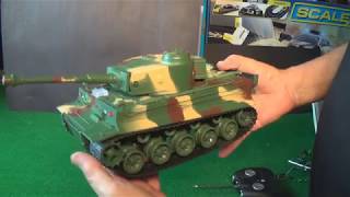 Heng Long 1: 26 Scale RC Panzer Tank - Unboxing