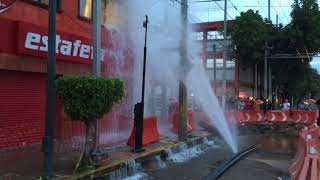 Fuga de agua en la GAM