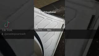 deep cleaning a Ford Explorer#deepcleaning #ford @ford @officialfuturevideos