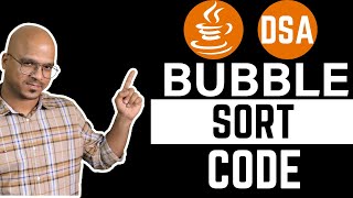 Bubble Sort Code in Java | DSA