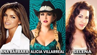 SELENA QUINTANILLA, ANA BARBARA Y ALICIA VILLAREAL 🎛 MIX GRANDES EXITOS 2024 💖 MUJERES GRUPERAS MIX