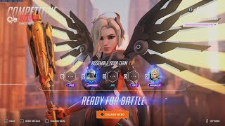 Overwatch 2 Competitive OWCS Mercy 47 Assist 25K Heals Gameplay