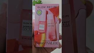 Glow Recipe Birthday Gift🥳 #sephora #glowrecipe #shorts #beauty #skincare #dewdrops #toner