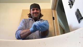 Grouting the Penny Tile , Part 1 -- Ep19 - Stonehaven Remodel