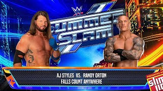 Hardcore Match | AJ Styles vs. Randy Orton | WWE SummerSlam