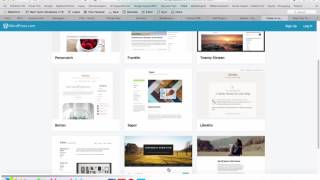 Wordpress Tutorial: How to Sign up for Wordpress.com