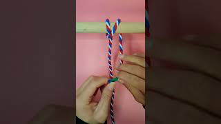 AMAZING,CLOVE HITCH,EASY #knot #hitch #tiktok