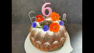 bunter Kuchen, Papageienkuchen, ein toller Kuchen für den Kindergeburtstag, Kuchen backen