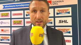 Tomas Kollar efter Malmö-Luleå 2022-10-06