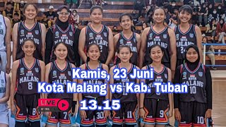 Porprov putri || Kota Malang Vs Kab. Tuban