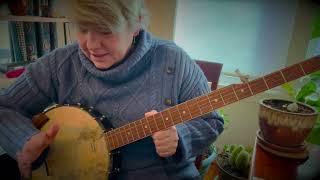 Beginner Clawhammer Banjo Lesson  - Twinkle Twinkle Little Star in G