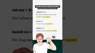 ADJEKTIVE MIT PRÄPOSITIONEN - adjectives with preposition - [Deutsch lernen durch Hören]  @DldH