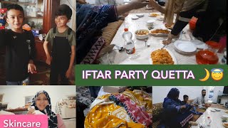 friends meetup | iftar party | simple ramadhan routine vlog quetta