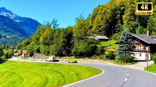 🇨🇭Driving In Switzerland | Golden Autumn In Swiss Mountain