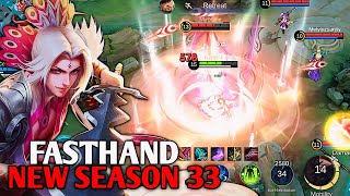 LING FASTHAND USING LORD SHEN SKIN REVAMP | Top Global Ling Mobile Legends