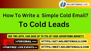 How To Write a  Simple Cold Email?