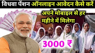 vidhwa pension online apply up 2024 | विधवा पेंशन ऑनलाइन आवेदन | vidhwa pension kyc kaise kare 2024