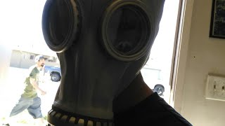 Unboxing The Gp-5 Russian Gas Mask (With Bag and filter)