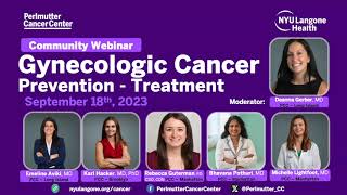 Gynecologic Cancers: Prevention, Clinical Trials, and Treatment