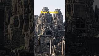 Bayon temple have 49 towers. #walkthroughcambodia #youtube #youtubeshorts #travel #vlog #like