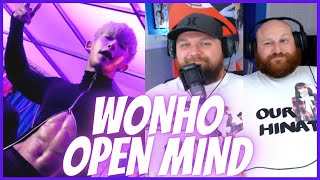 WONHO OPEN MIND REACTION (CHEST & ABS & TRAPS OH MY!)