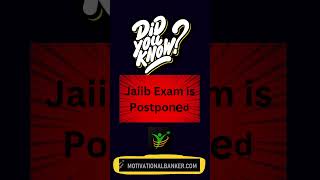 Jaiib exam Postponed! #jaiib #bankingexam #education #news #bankingtest #caiib