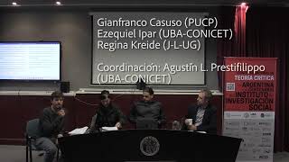 1º CNTC | Mesa redonda "Actualidad de la Teoría Crítica de Habermas"