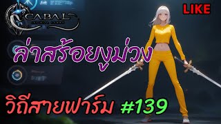 วิถีสายฟาร์ม #139 ล่าสร้อยงูม่วง [Cabal Infinite Combo]