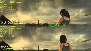 Tomb Raider - [GTX 960 / i5 4460] 1080p Ultra Settings (FXAA vs x2 SSAA)