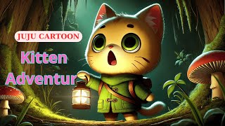 🗺️✨ "Cat Finds Treasure on Never Island – A Tale of Mystery and Survival! #animated #cutecat