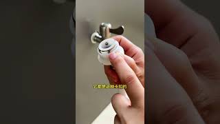 When decorating, you can prepare a special faucet for the washing machine, mini, small and space