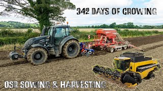 OSR Sowing & Harvest | 342 Days of growing | Carsehall Farm