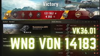 Ace Tanker VK 36.01 mit 14183 WN8 #2023 #WoT