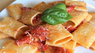 How to cook Italian Pasta with 5 ingredients | Pasta al Pomodoro con Pecorino | Vegetarian | Easy