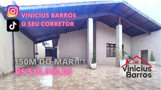 CASA PERTO DO MAR EM BAIRRO EXCELENTE, NOVA ITANHAÉM - Vinicius Barros Corretor