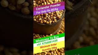 Dhaniya Powder | Dhaniya ki kheti | topindianspices.com 21 July 2022